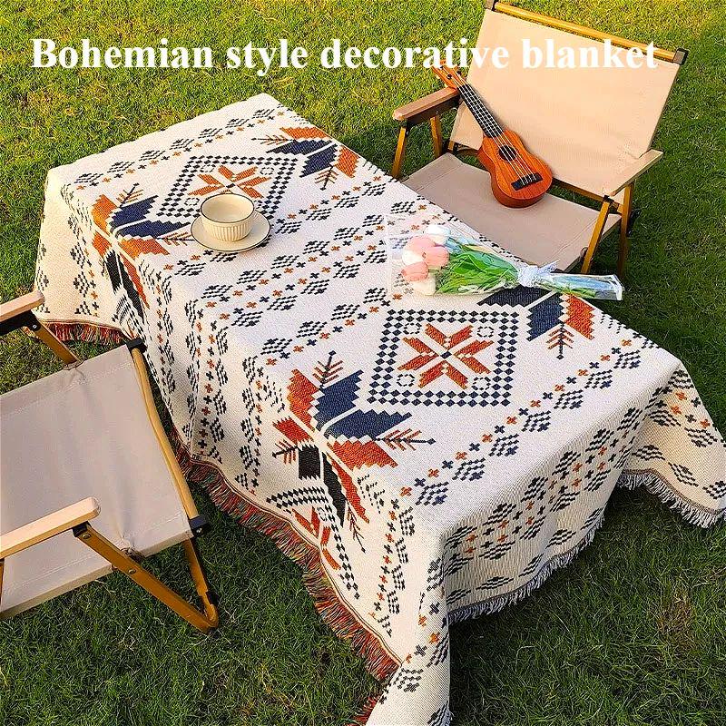 Linen Table Runner - Coperta da campeggio per esterni, Tovaglia