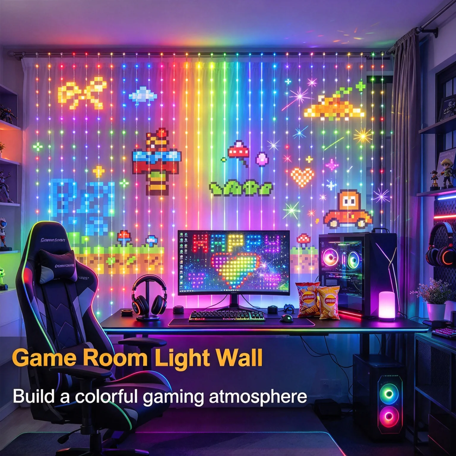 Home Decor Free App - Luci a stringa a LED intelligenti