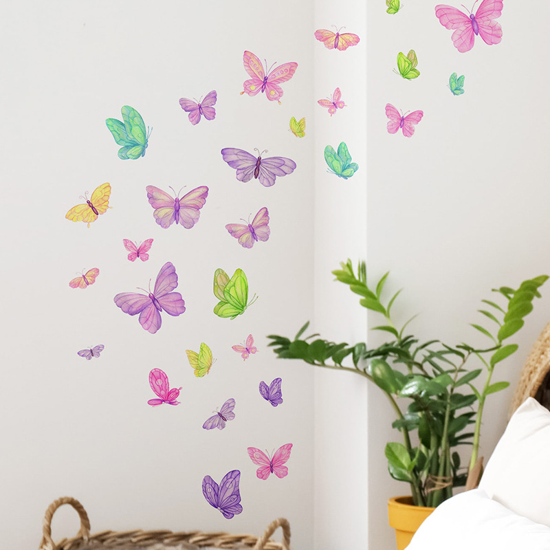 Home Decor Indonesia - Adesivi Murali a Forma di Farfalla