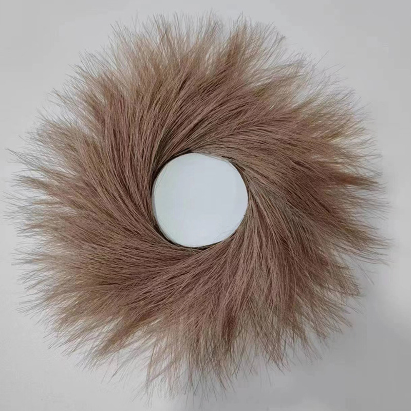 Pampas Grass Decor - Ghirlanda di canna artificiale da appendere