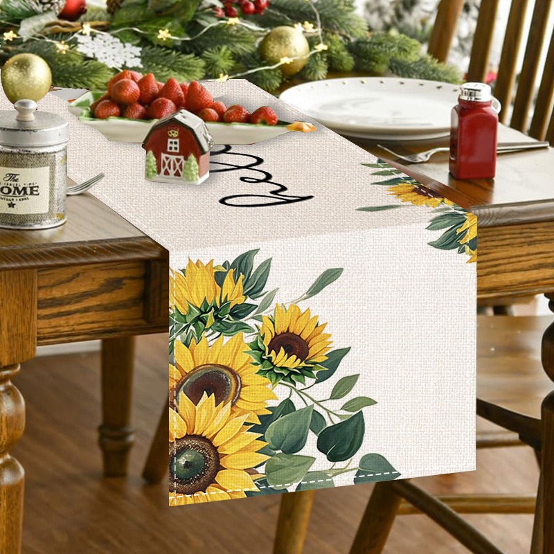 Set di 5 Tovagliette e Runner  - Linen Table Runner recensione e prezzo