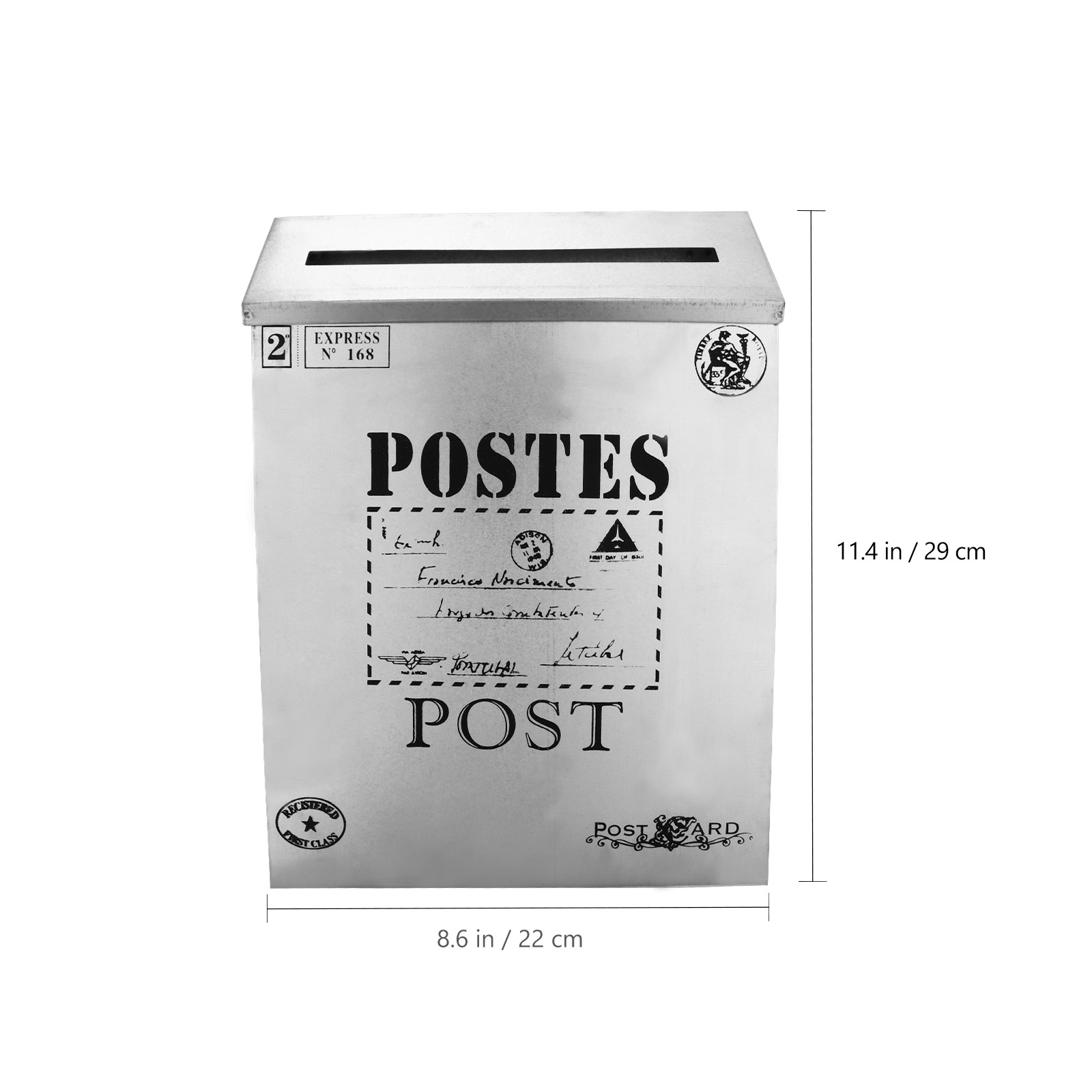 1Pz Cassetta Postale Vintage i - Home Decor Magazine recensione e prezzo