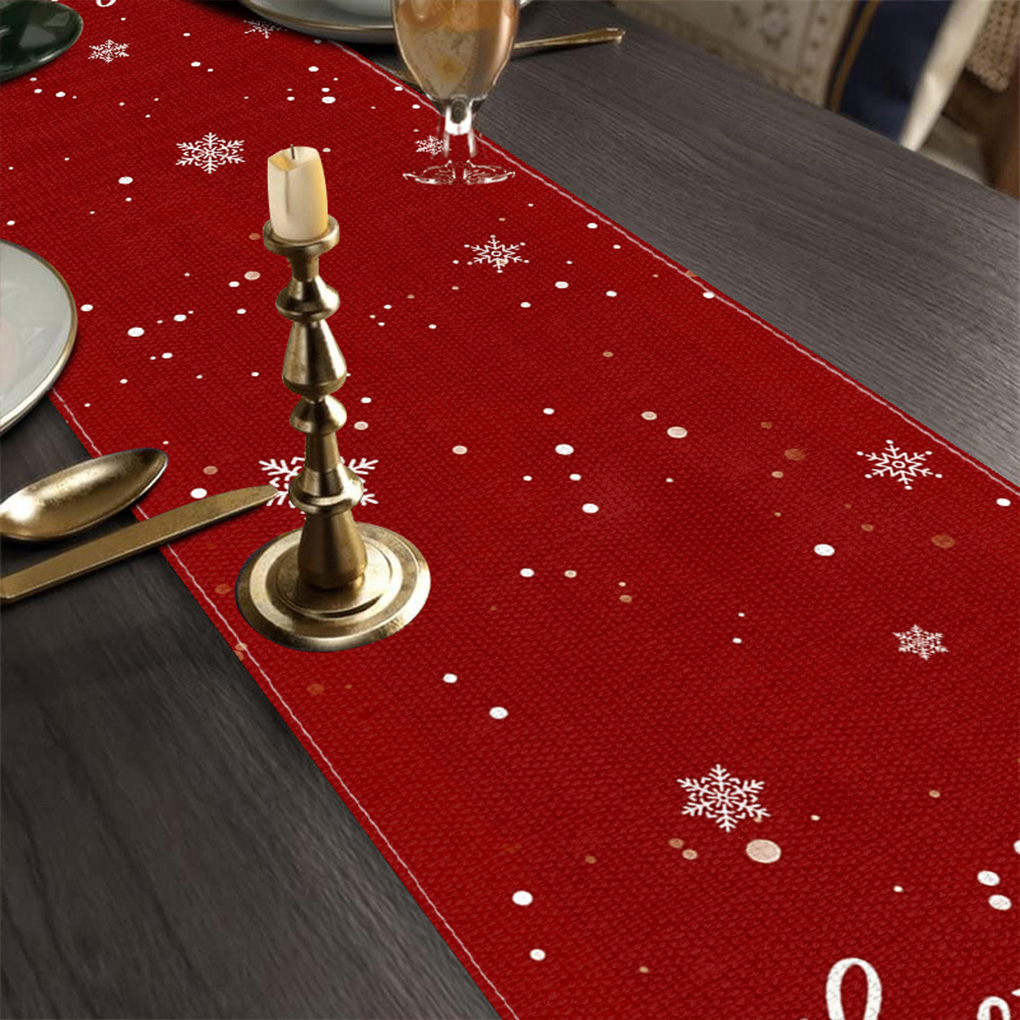 Runner da tavola natalizio flo - Linen Table Runner recensione e prezzo