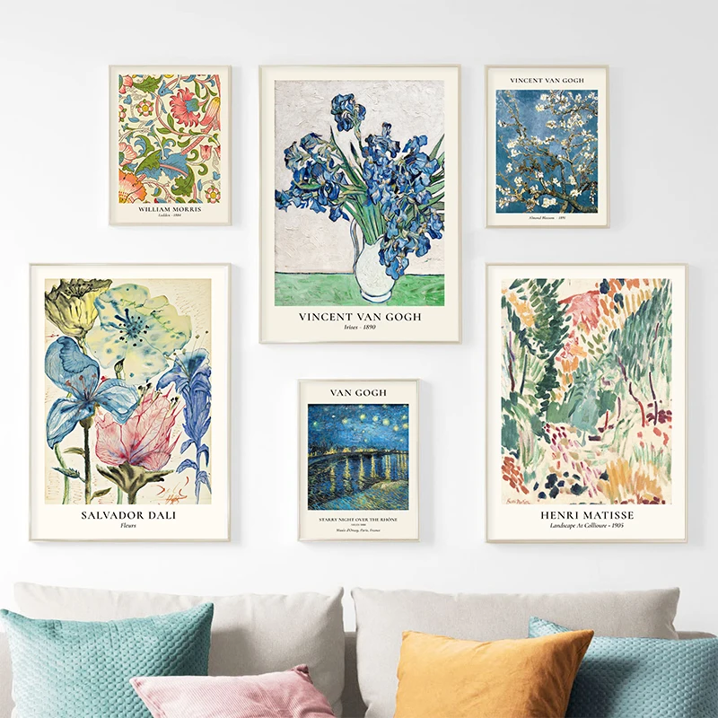 Van Gogh Star Vase Series Wall - Home Decor Za recensione e prezzo