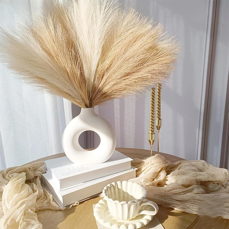 5/10 Pezzi 55CM Erba della Pam - Pampas Grass Decor recensione e prezzo