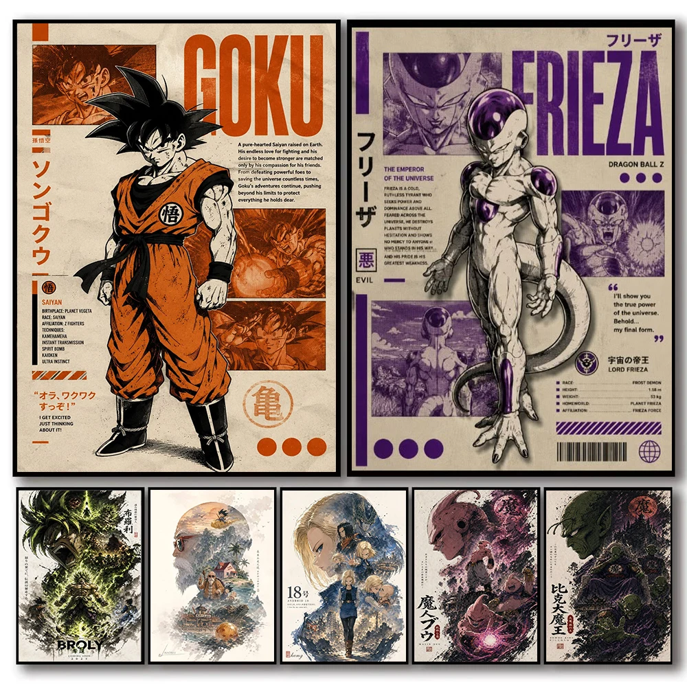 Dragon Ball Goku Frieza Anime, - Home Decor Magazine recensione e prezzo