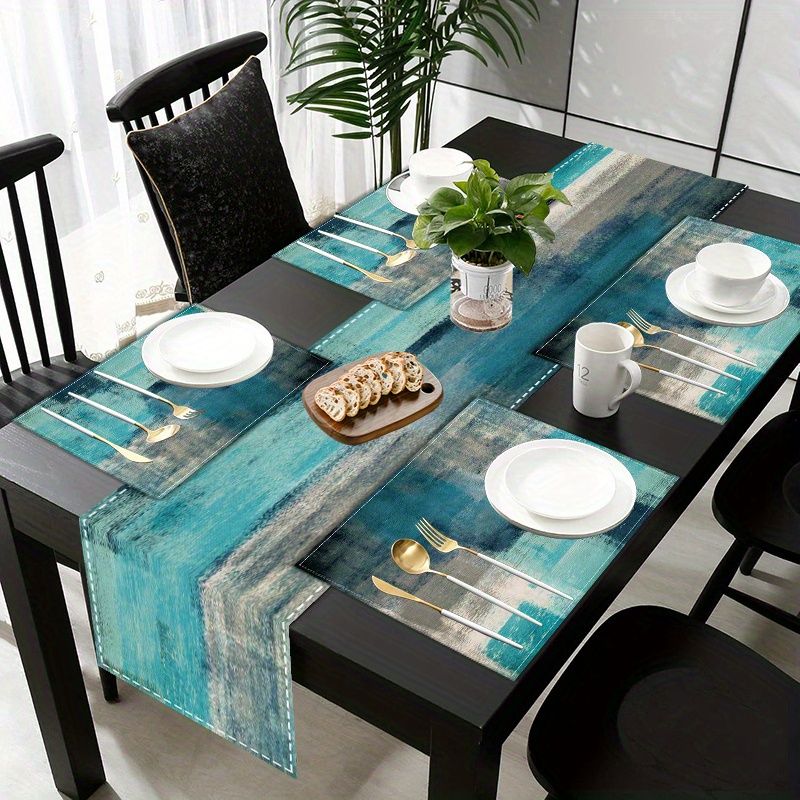 Set di Tovagliette e Runner da - Linen Table Runner recensione e prezzo