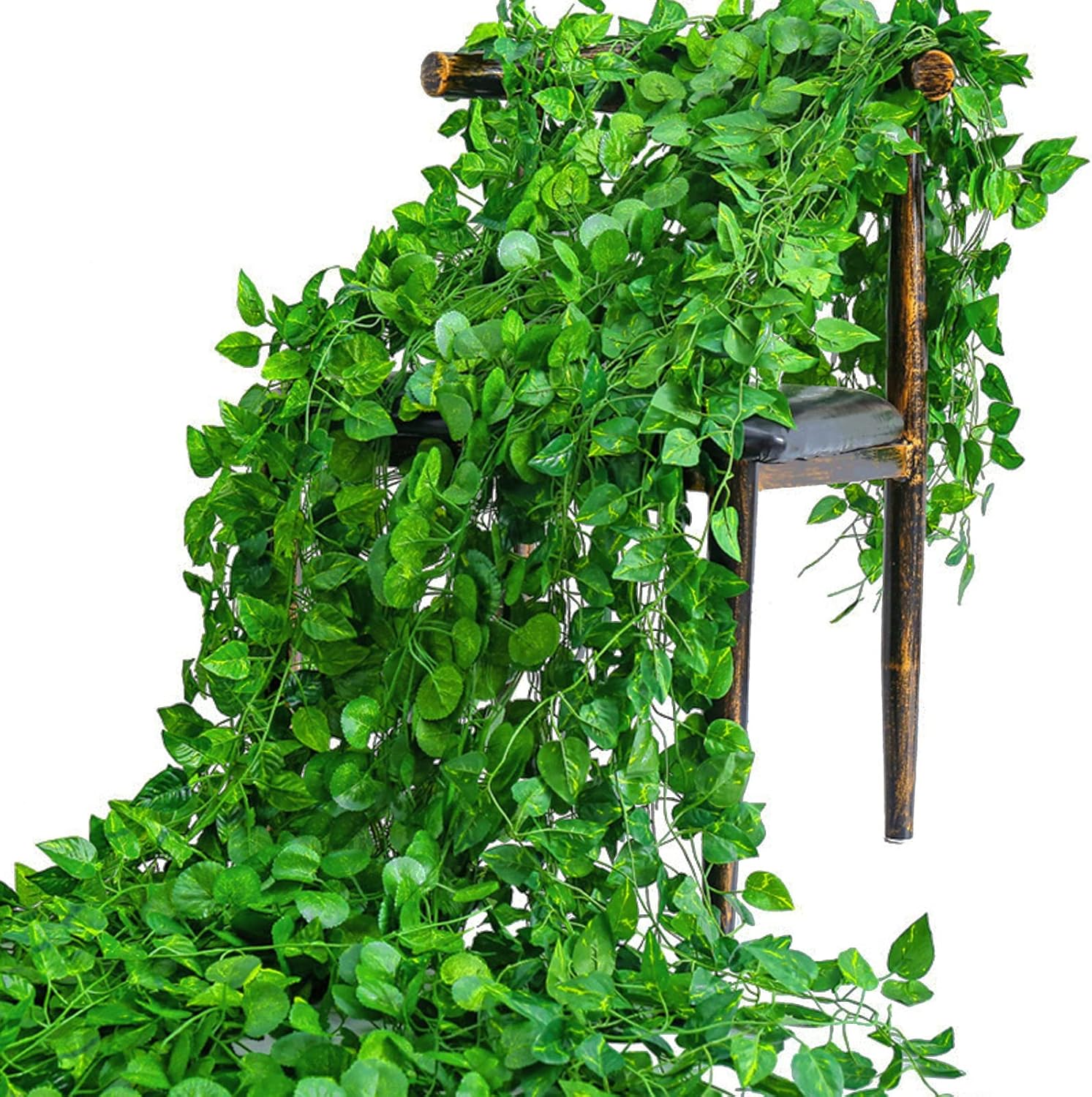 Foglia di edera verde artifici - Rattan Plant Basket recensione e prezzo